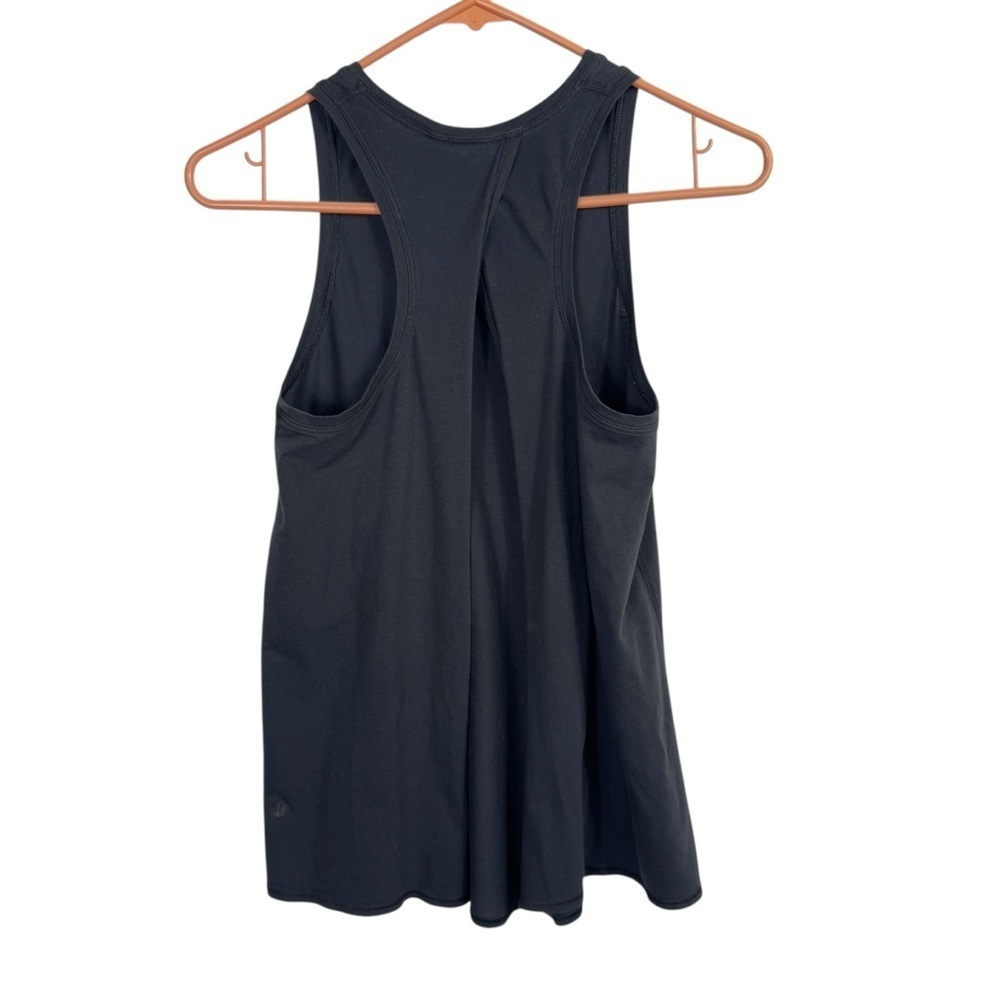 Lululemon All Tied Up Tank, Black, Size 4 - Picture 10 of 13